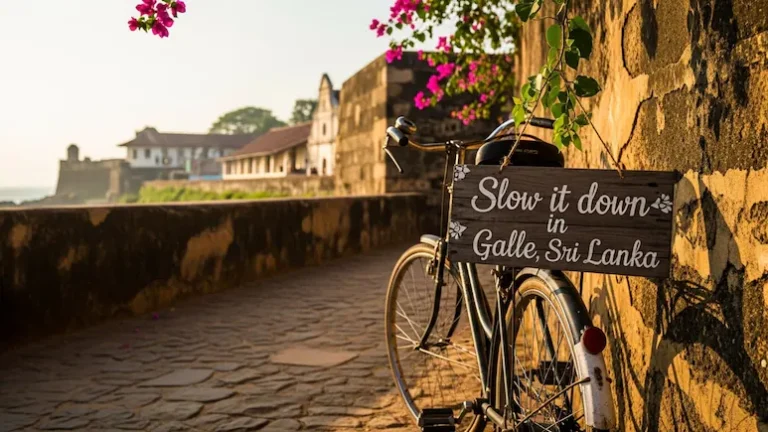 Galle slows you down in the best way possible.